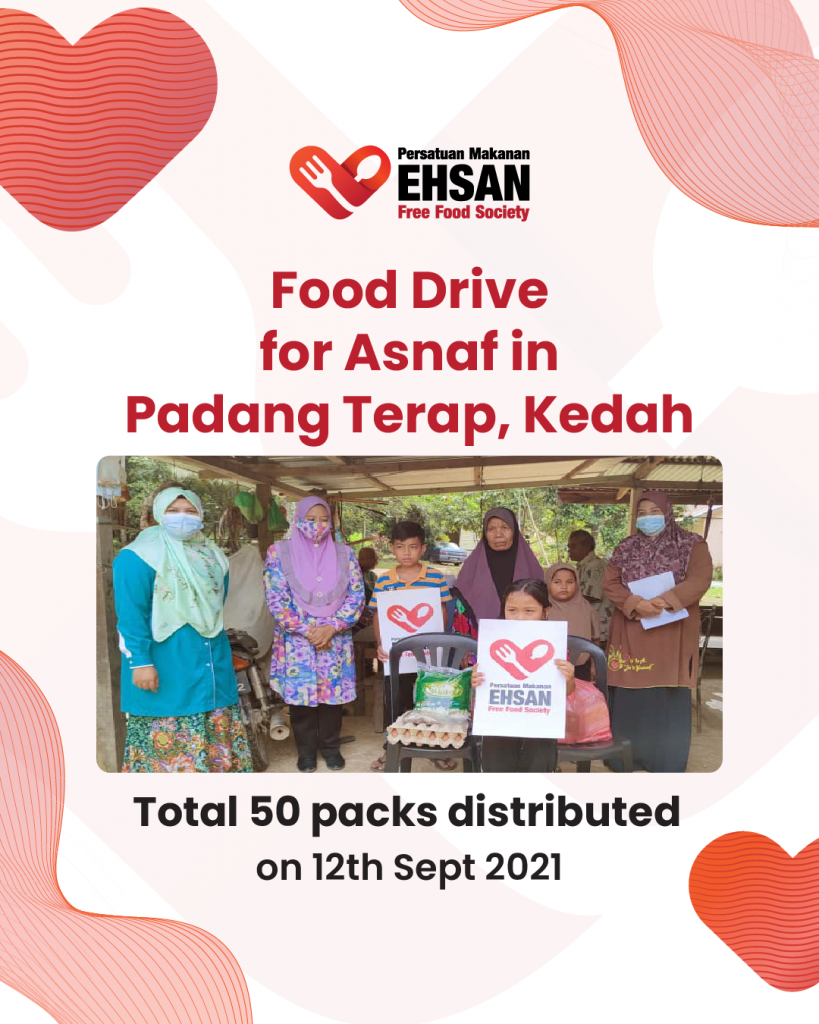 04 October 2021 - Food Packs for Padang Terap, Kedah