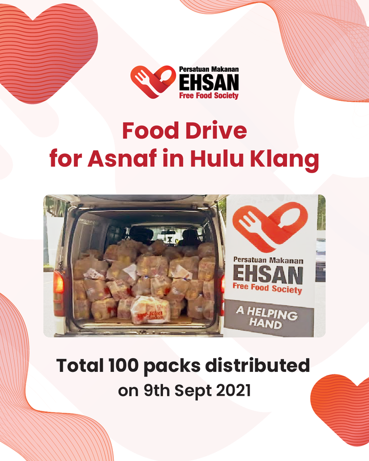 02 October 2021 – Food Packs for Asnaf Families in Hulu Klang
